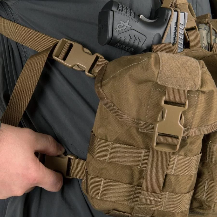 Gilet tactique Helikon Guardian Chest Rig Coyote, image 32 sur 88