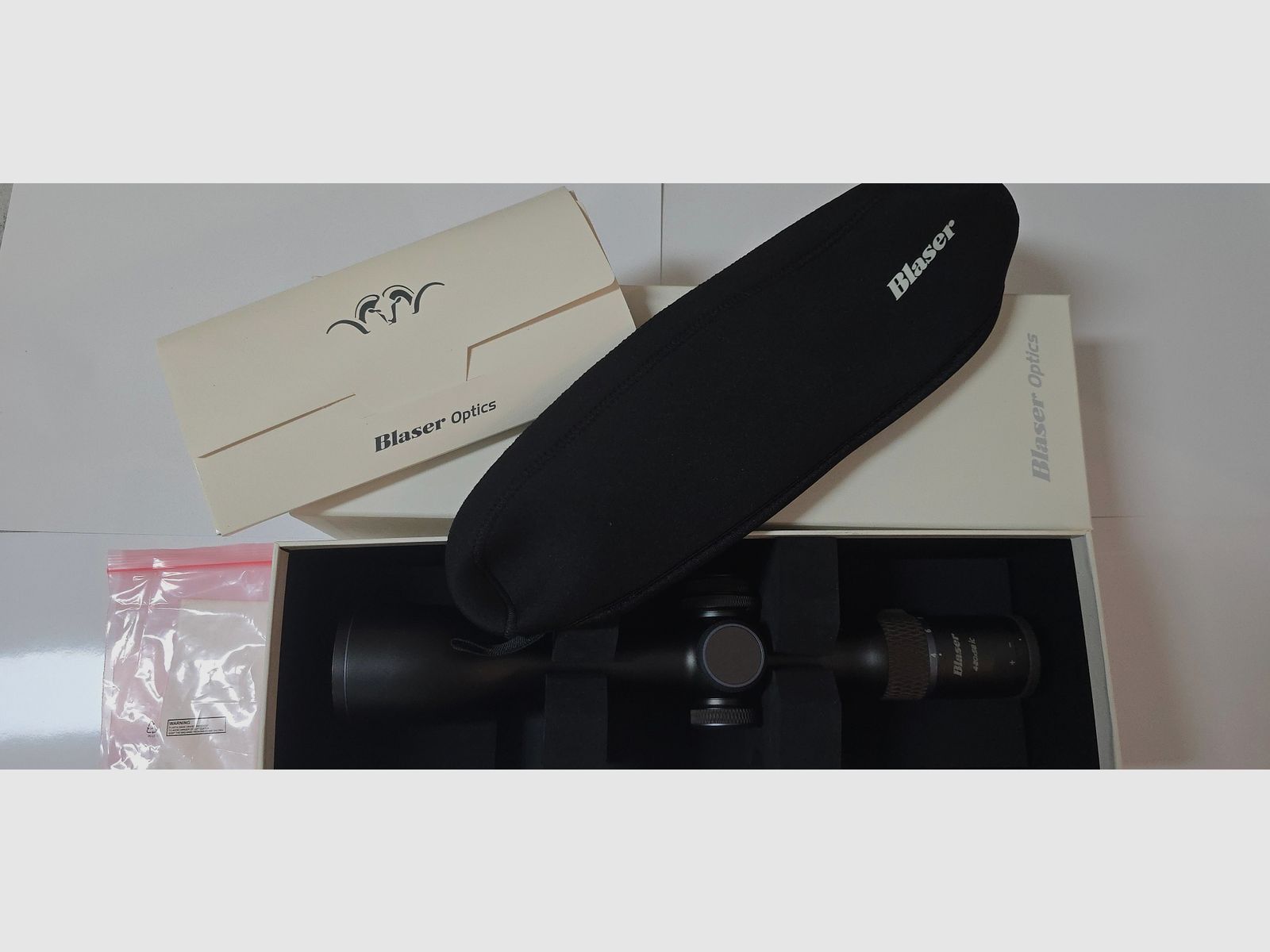 Optique cible Blaser B1 4-20x58 iC avec rail Zeiss