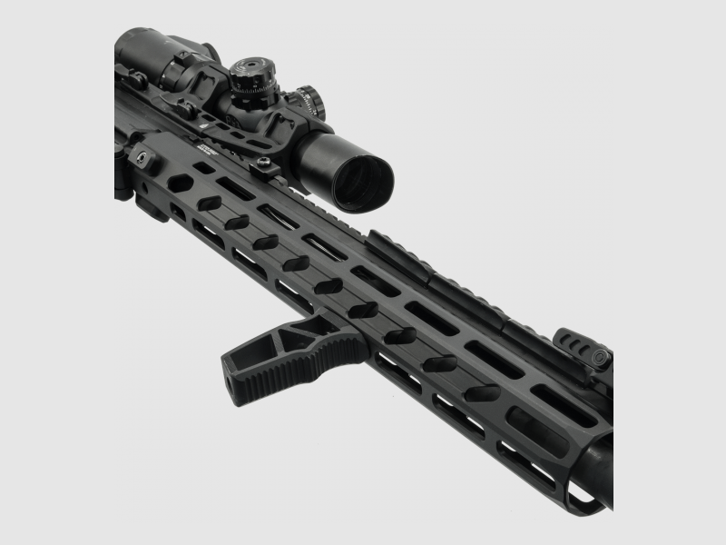 Leapers – Ultra Slim M-LOK Impugnatura anteriore – Nera, immagine 5 di 7