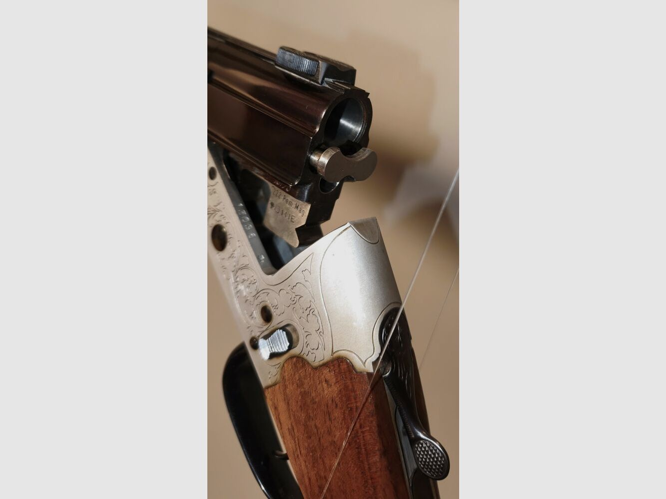 Heym 22S BBF Bockbüchsflinte .222RemMag 16/70 mit Swarovski 8x56 Zielfernro .222RemMag;16/70