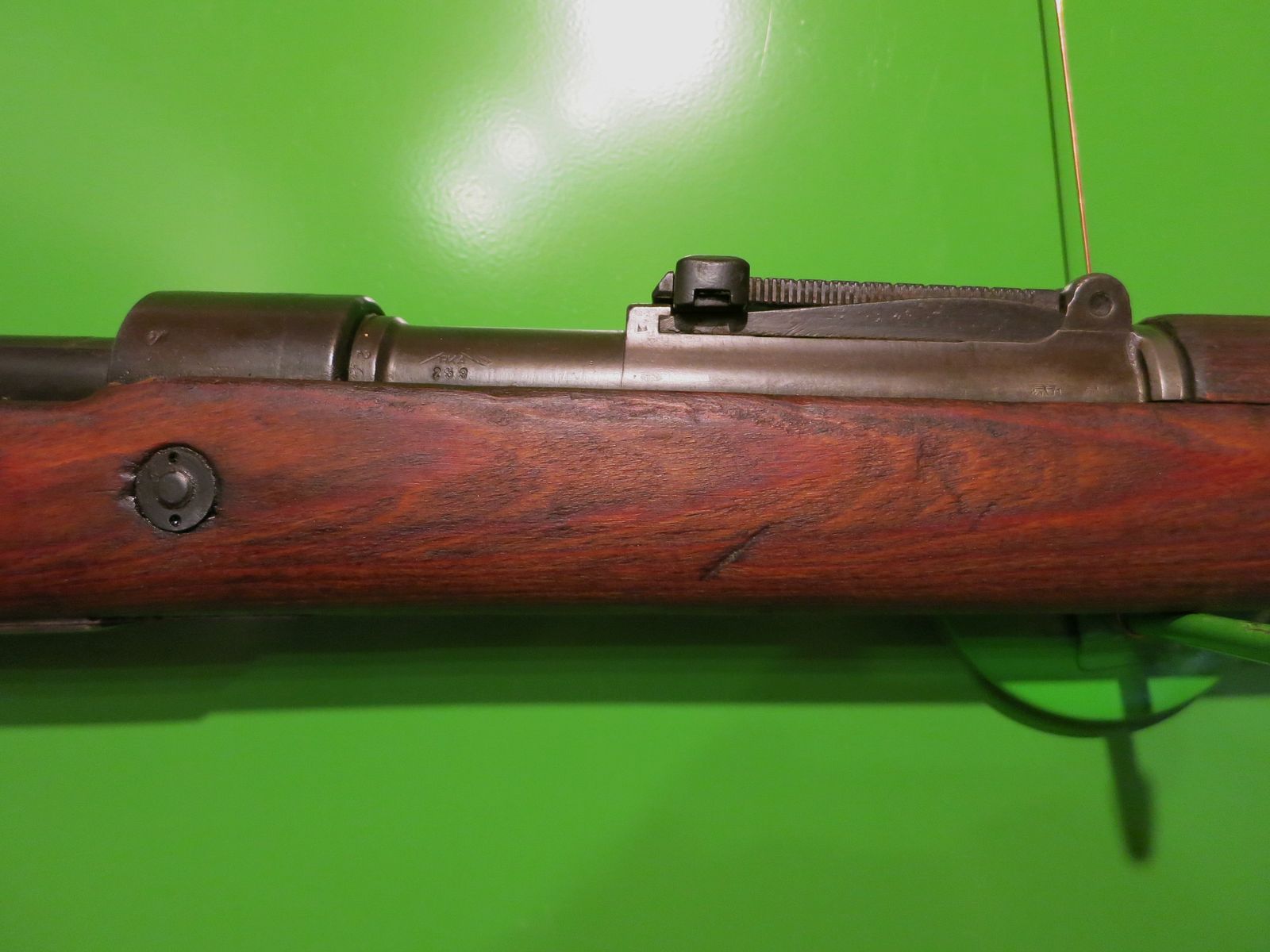 Deko "Mauser-Wehrmacht-Karabiner" K98 WaA, 8x57 IS, orig. Gewehr/Karabiner "Preduzece 44" , BKA    #18-