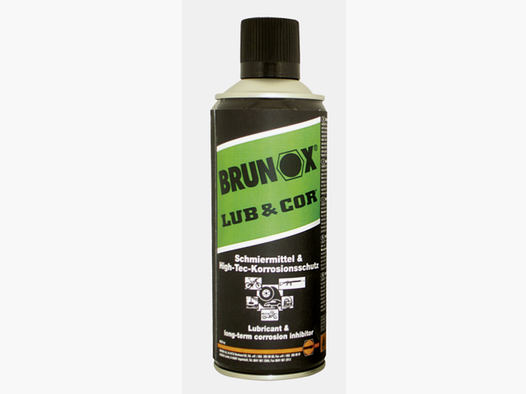 Brunox LUB&COR 400ml Wysokotemperaturowe smarowanie i ochrona przed korozją, specjalnie do długoterminowej konserwacji