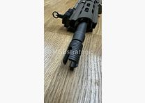 H&K G95K soppressore di fiamma compatibile con MR223 / M15x1 HK con interfaccia Rotex-V / A2 / Nato / con interfaccia per silenziatore compatibile con Heckler & Koch 416 G95A1 G95KA1 G95K MR223