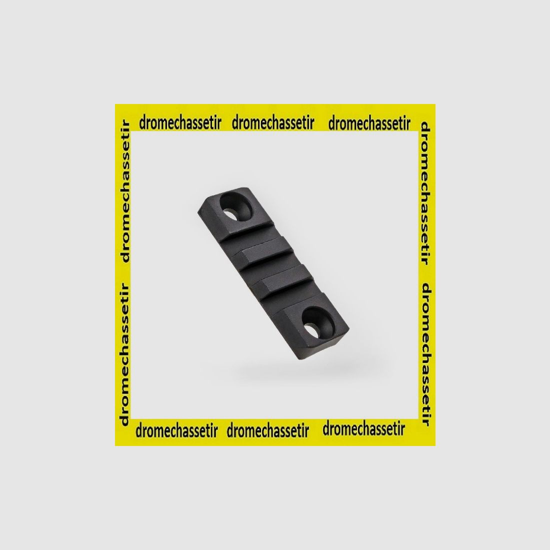 Picatinny rail met gebogen onderzijde 5,2cm zwart BT34, afbeelding 3 van 3