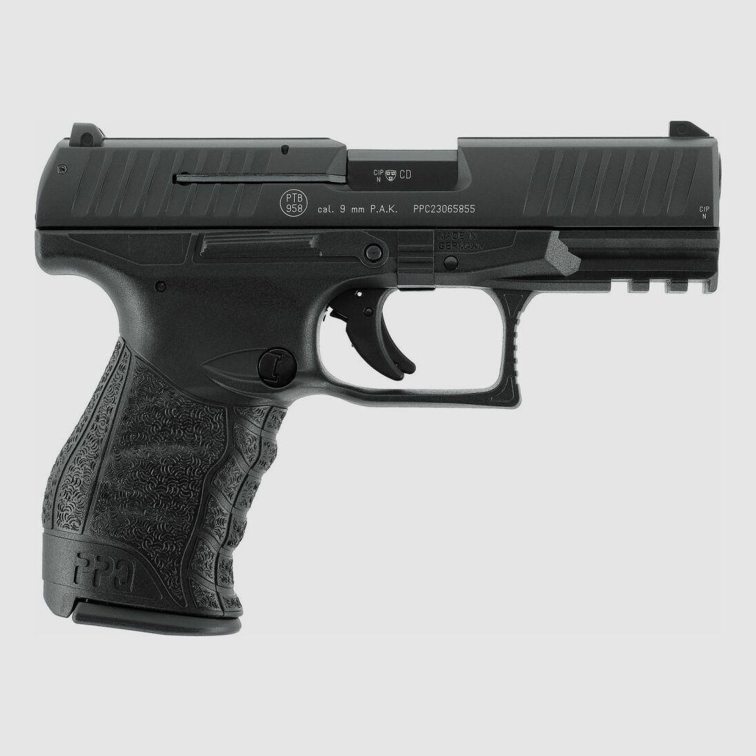 Umarex Walther Mod. PPQ M2 Black 9mmPAK, immagine 2 di 2
