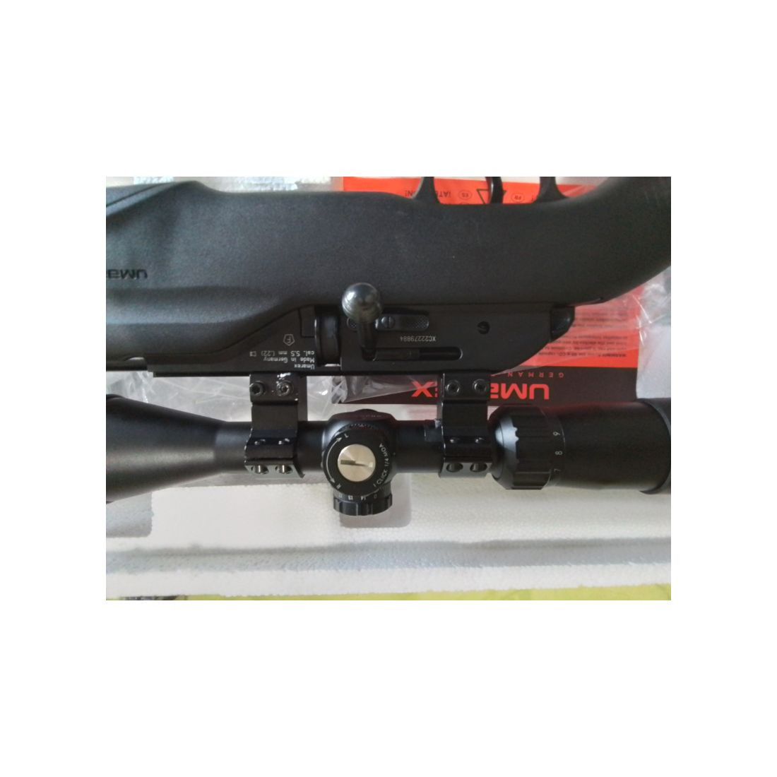 Airmagnum 850 .22 Zielfernrohr Schalldämpfer 5,5mm Diabolo m2 Umarex Co2