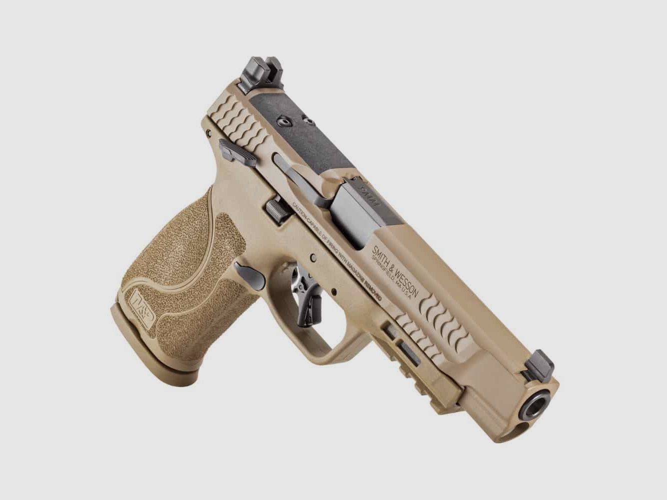Pistola Smith&Wesson M&P9 2.0 FDE 5" 9mm Luger, immagine 3 di 6