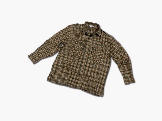 Patton shirt in flannel cotton red check