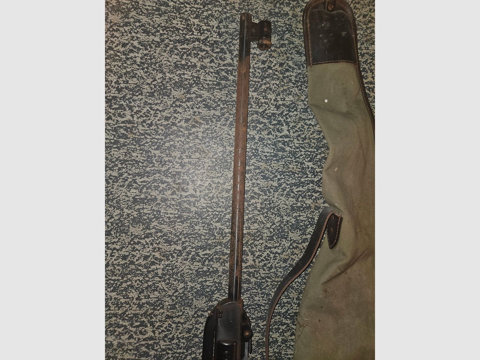 Diana Mod. 35 carabine à air – rareté AVANT 1970 avec numéro de série – 50 ans inutilisée