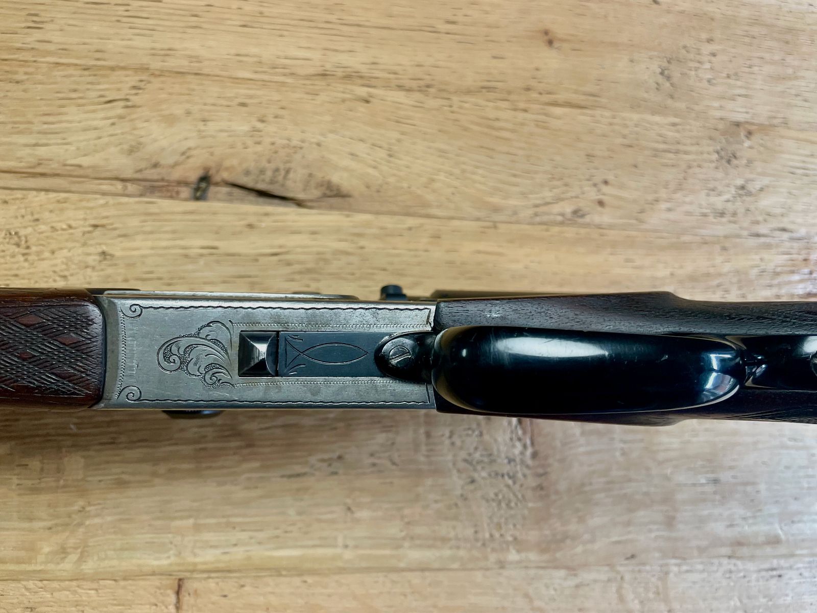 Rifle de cerrojo Zimmermann Z 66 cal. 10,3x60R con visor Luger 1,5-4,5x20