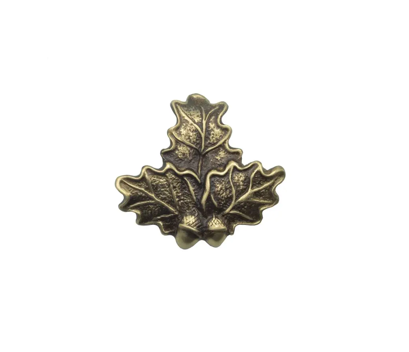 Eichenblatt Januel aus Metall kleines Modell, Bild 2 von 4