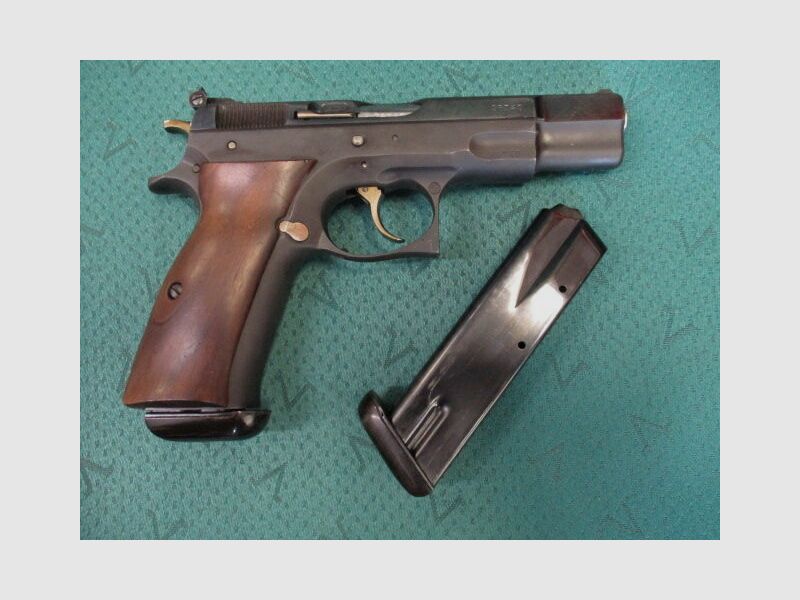 Pistole Brünner CZ75 Volltuning von Frankonia -wie neu- 75
