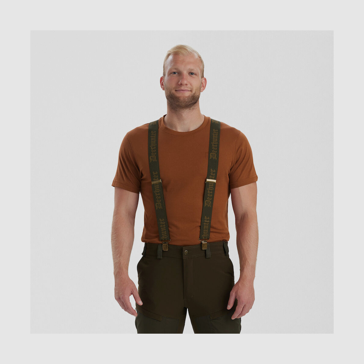 DEERHUNTER Logo Hosenträger mit Clipse