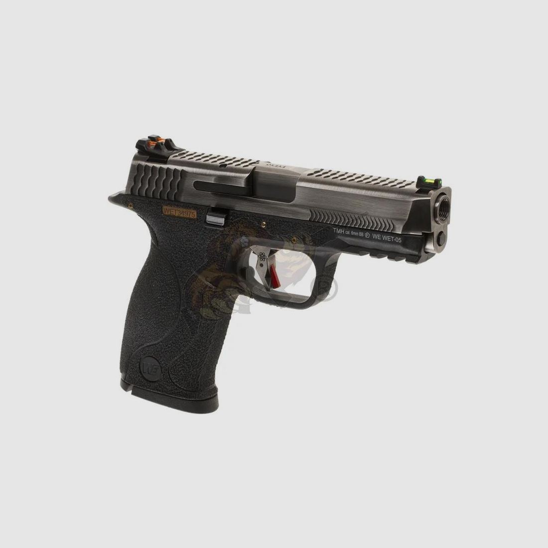 WET-05 SV Silber Barrel Metall Version GBB in Black