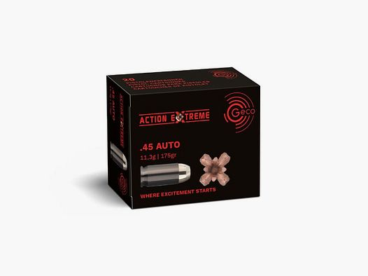 Geco .45 Auto Action Extreme 11,3g/175gr