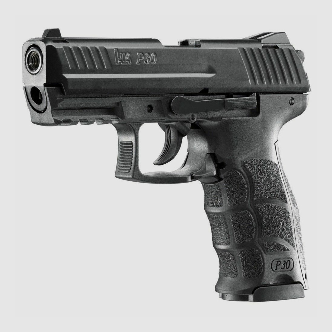 Heckler & Koch	 H&K P30 Schreckschusspistole brüniert + Platzpatronen