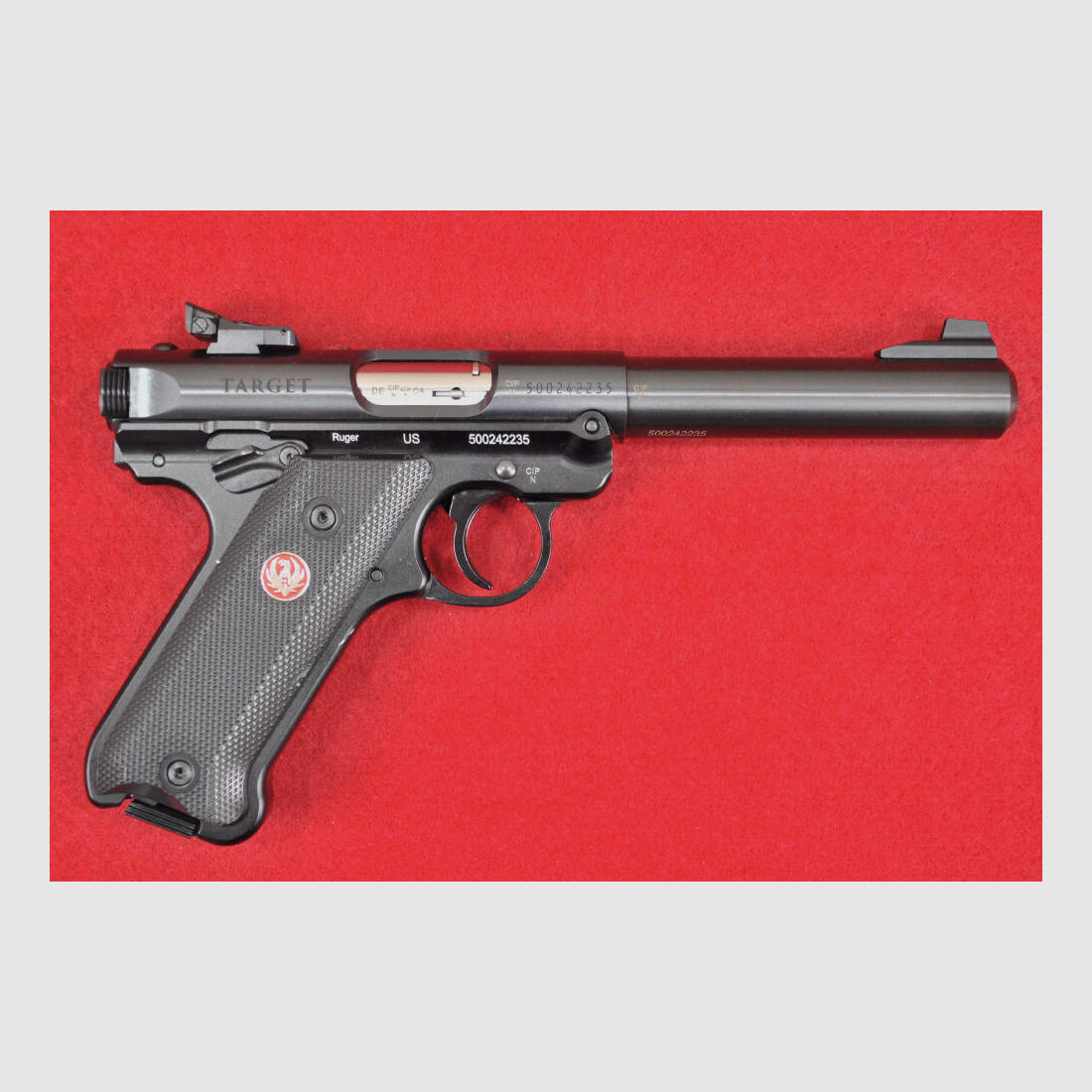 Ruger Mark IV Target 5,5" .22lr zwart