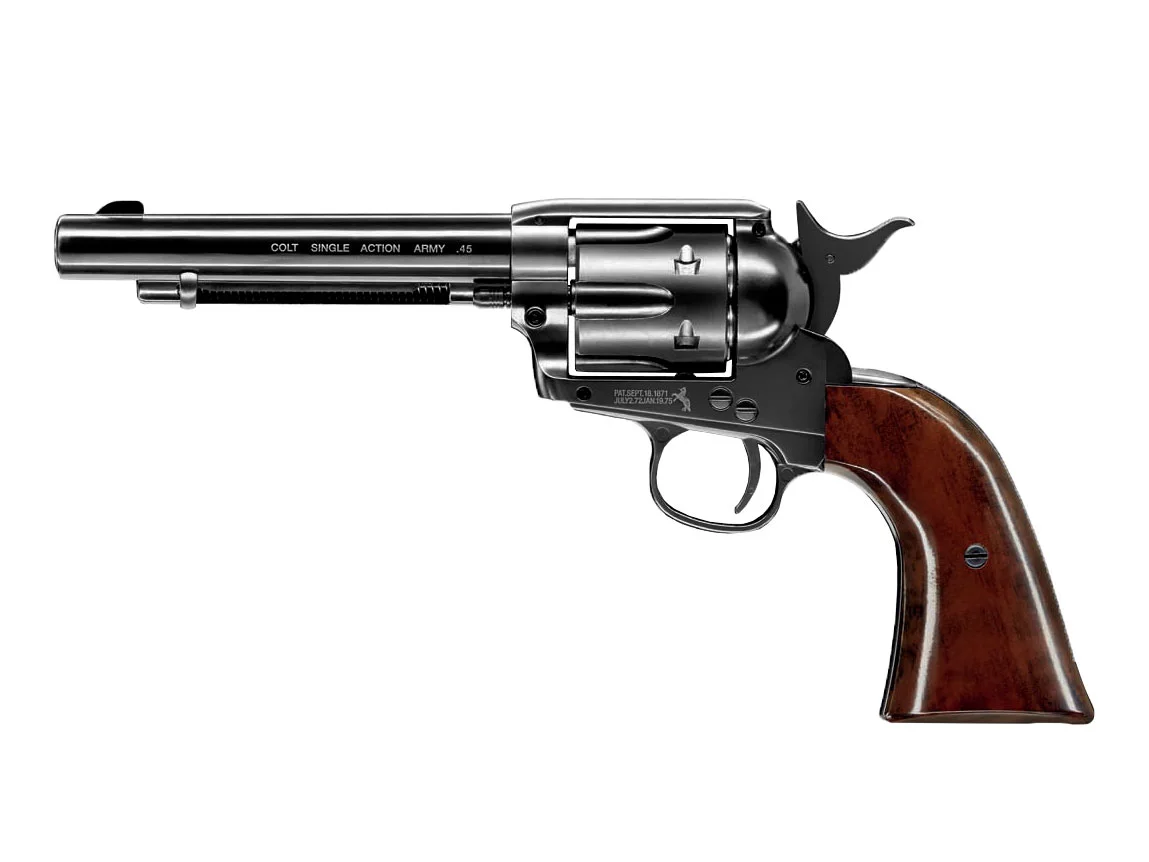 Revólver de aire comprimido CO₂ COLT Peacemaker SAA blue 4,5 mm diabolo, 6 disparos (5.8321), imagen 2 de 2