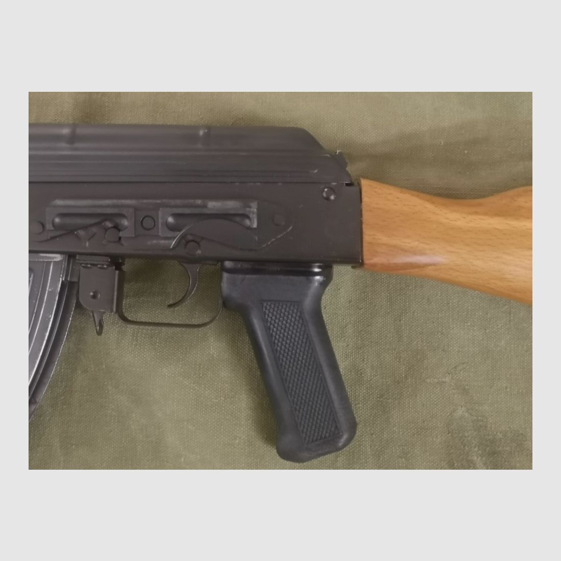 AK47 Repetidor de cerrojo calibre 7,62x39 para licencia de armas amarilla