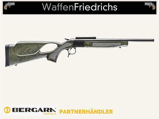 BERGARA	 BA13 TD TH Thumbhole GREEN - Waffen Friedrichs