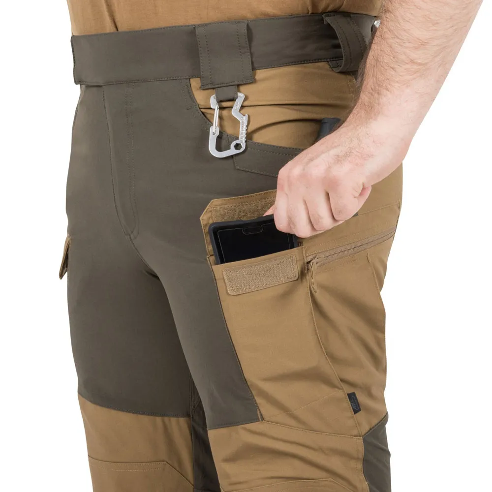 Helikon-Tex – Pantalon tactique pour terrain difficile HYBRID OUTBACK PANTS® – DuraCanvas® couleur Cloud Grey / Noir, image 3 sur 6