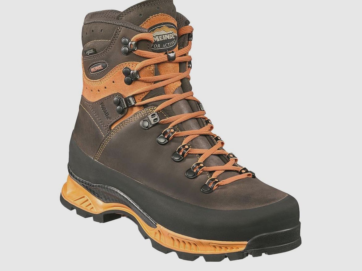 Meindl Stiefel Island MFS Rock Orange / Braun