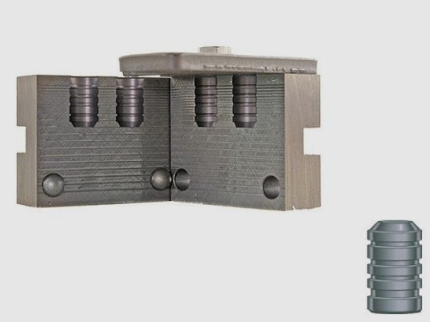 Stampo per fusione doppio RCBS .358 / 9,1 mm 148 gr / 9,6 g 38-148-WC proiettili wadcutter .358