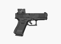 Glock 19 Gen 5 A-Cut Coa Combo FS Mos Cal 9x19 mm Parabellum / 9 Luger