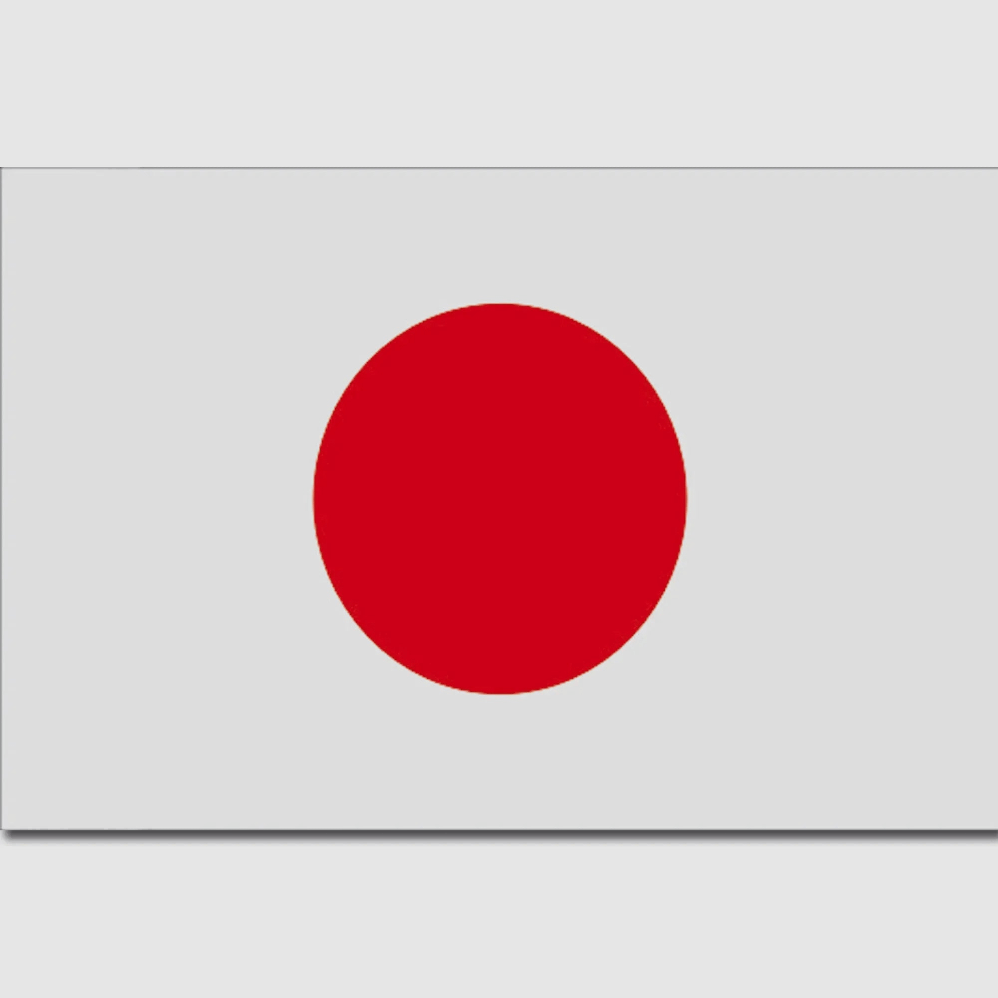 Diverse Flagge Japan