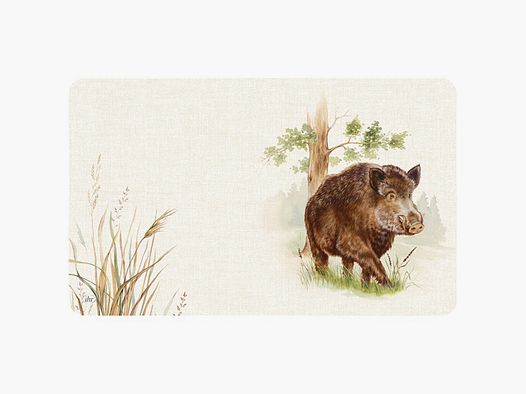 Fritzmann Frühstücksbrettchen Wildschwein