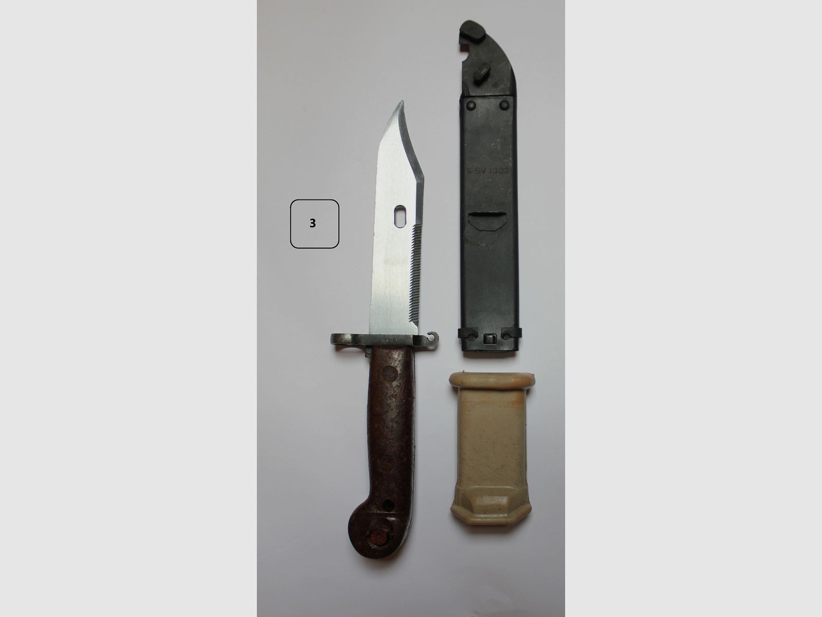 VB Rumänische 6h3 AK Bajonette Kombination frei wählbar (Romanian 6x3 AK Bayonets)