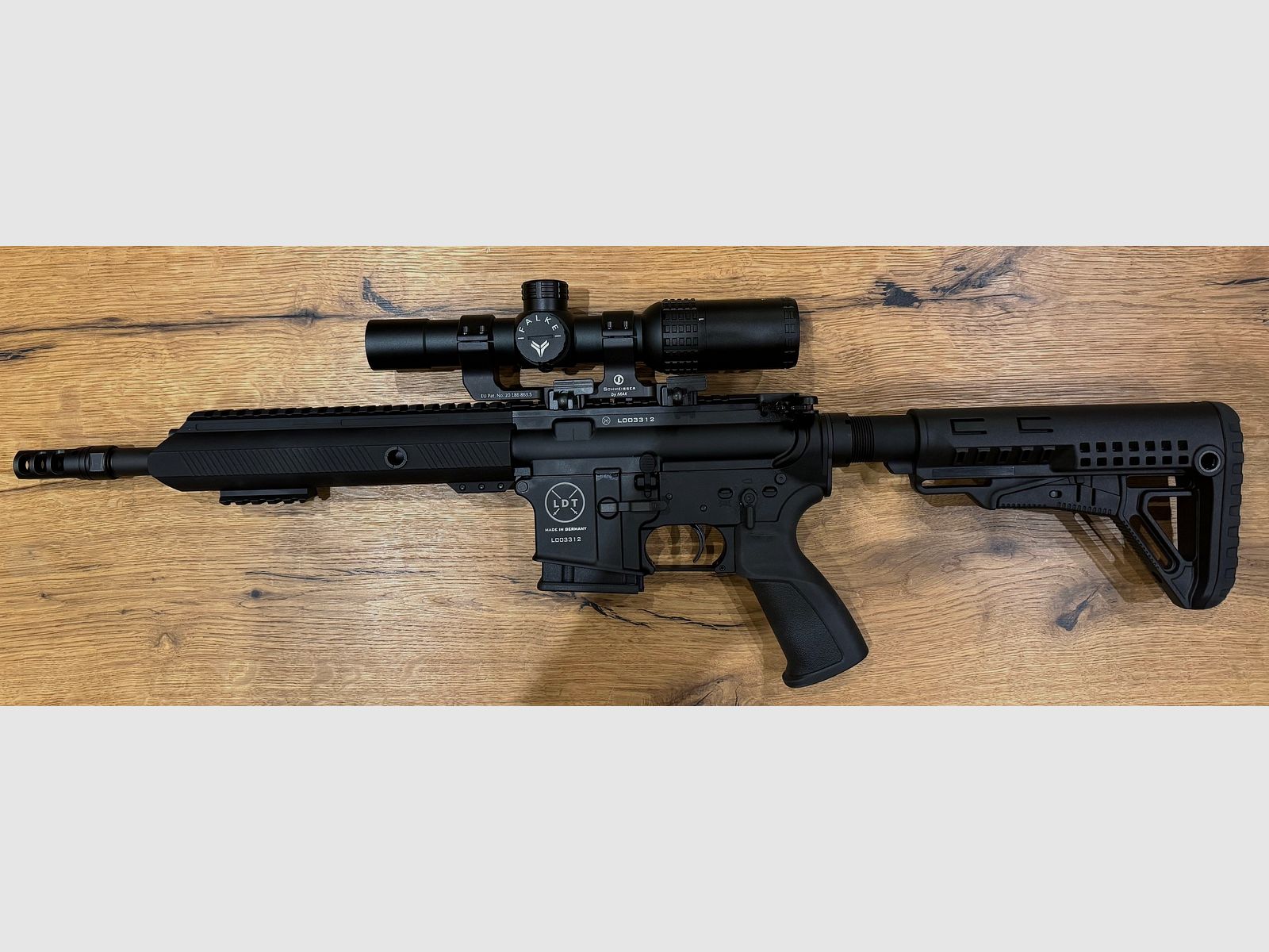 LDT15 L4S - sporty use possible including FALKE 1-8x24 TAC