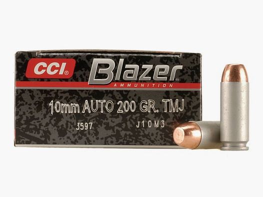 CCI Blazer Aluminium 10mm ACP 200GR FMJ 50 Patronen