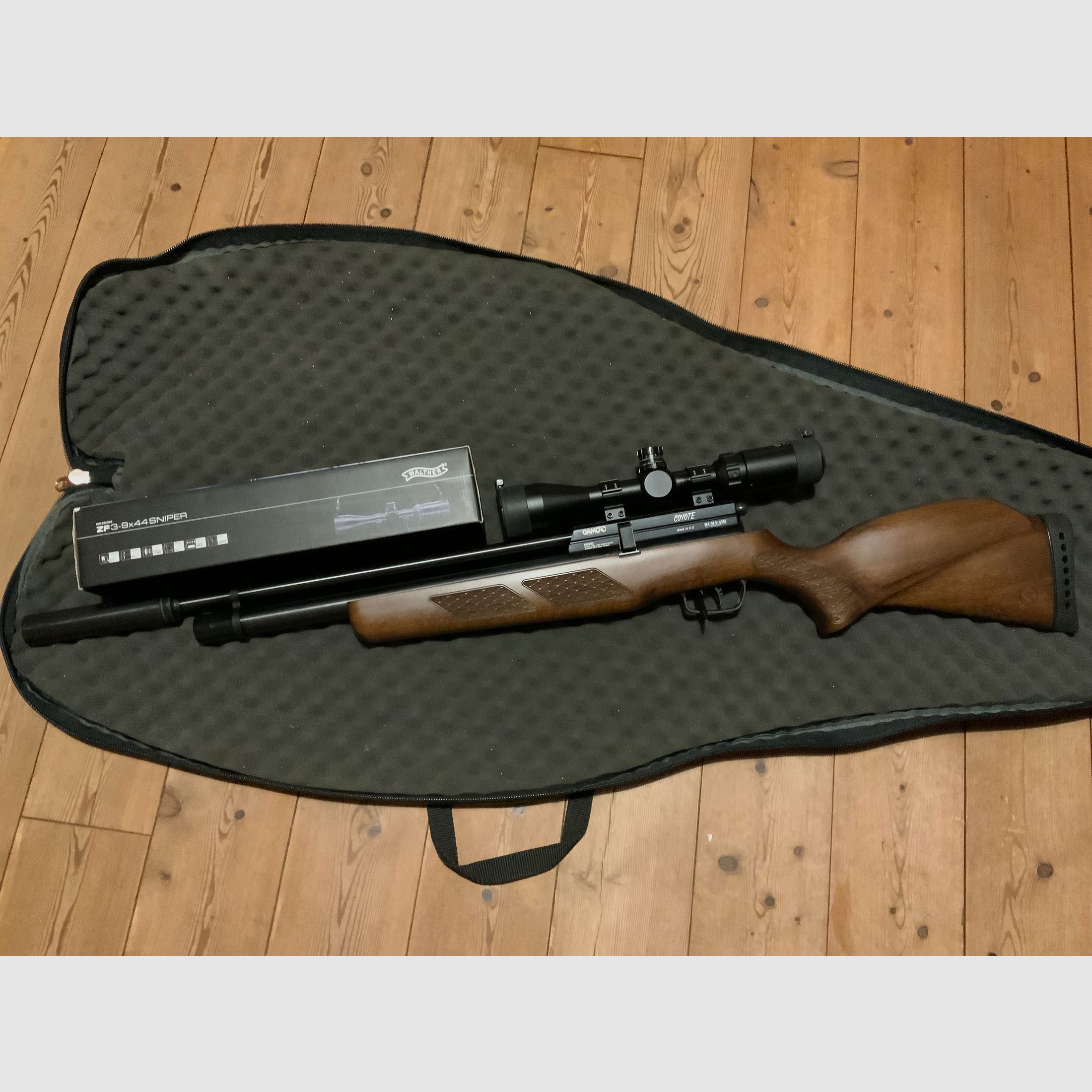 Gamo Coyote Wood PCP carabina de aire comprimido Huma Air