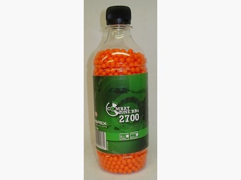 BBs 0,12g/2700stk/orange - Combat Zone/Flasche