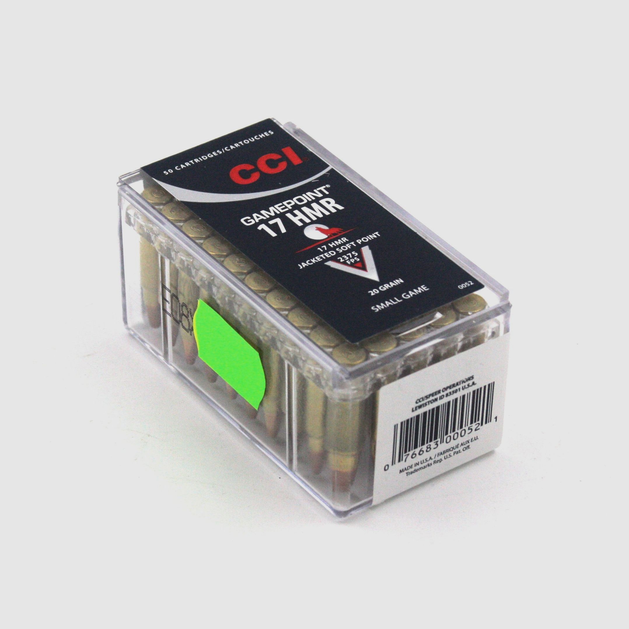 CCI 17 HMR, SP 20gr., 50 st.