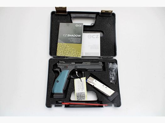 Pistool CZ Uhersky Brod 75 SP-01 Shadow II Blauwe Shadow 2 9mm Luger