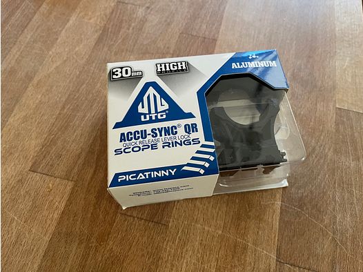 Anillos UTG ACCU SYNC de 30 mm, altura de 22 mm