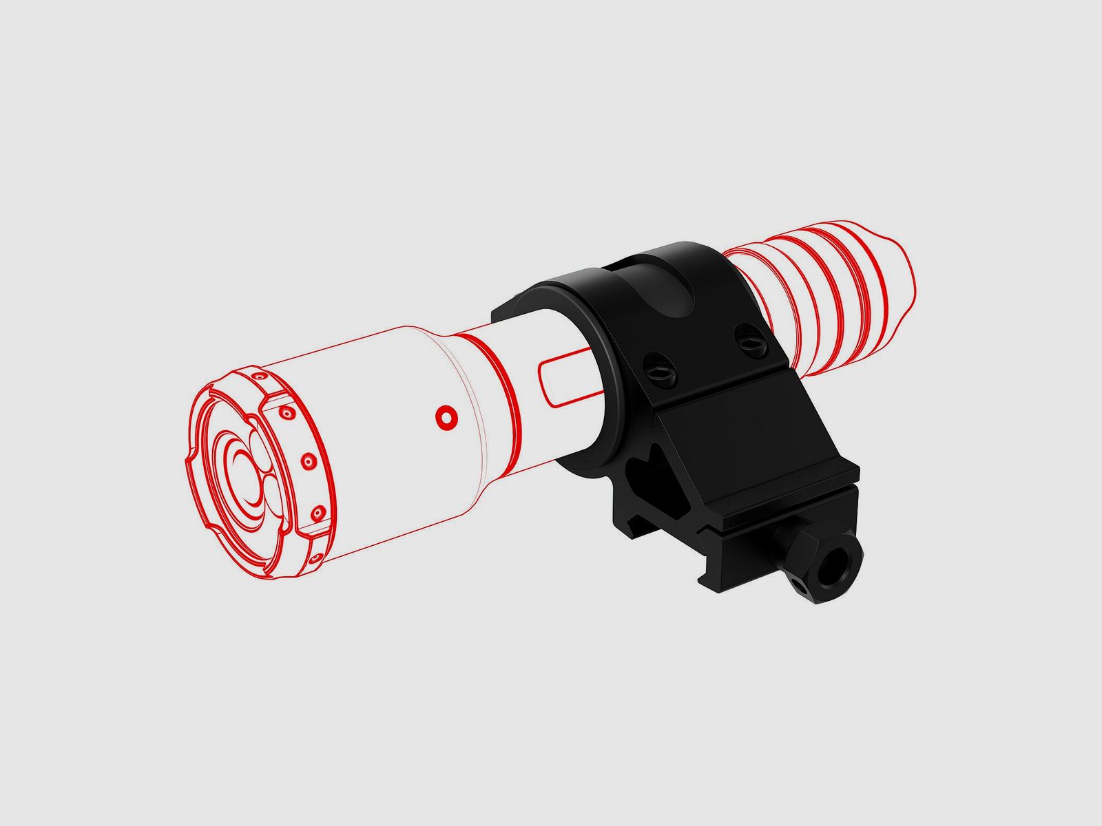 Ledlenser Picatinny Rail Mount Type A, Bild 4 von 4