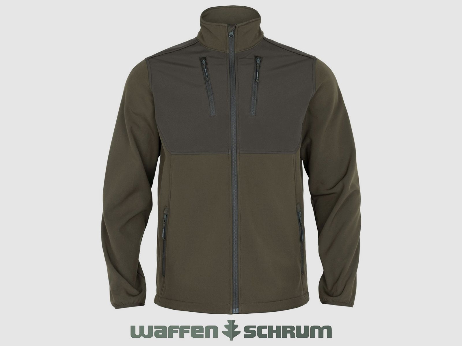 Härkila Softshelljacke Scandinavian Willow Green/ Shadow Brown