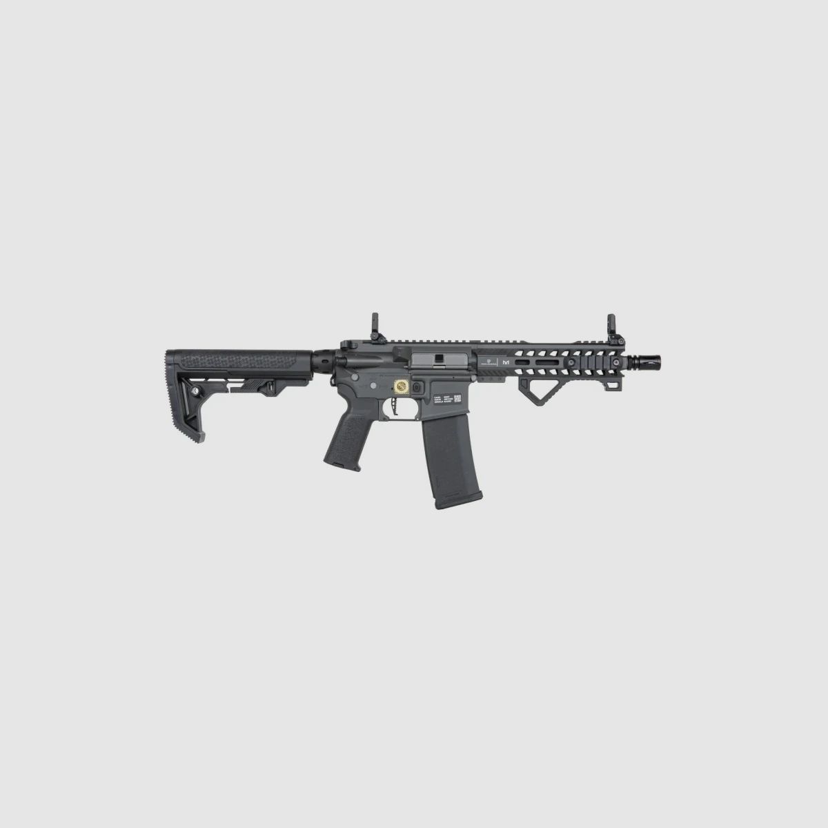 SA M4 CQB M-LOK (RRA SA-P17 PRIME™ Aster II ETU BLDC™) Rifle Airsoft Libre a partir de 18 años – Chaos Grey -F-