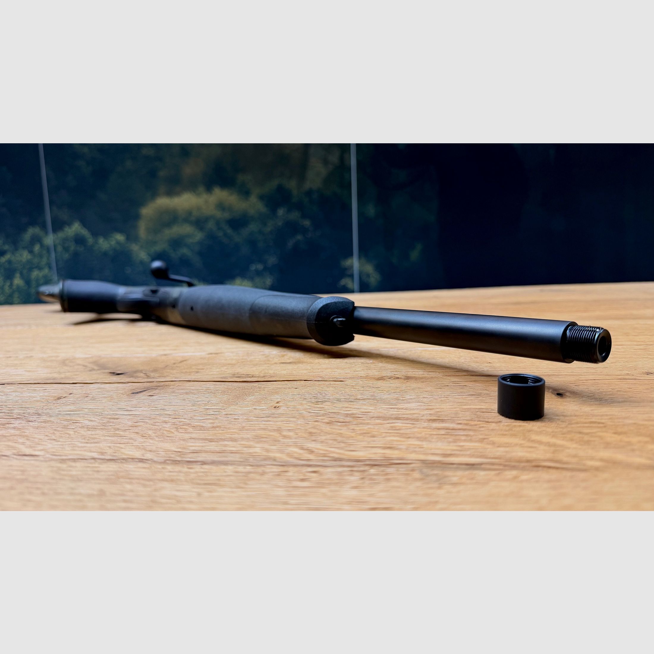 Blaser R8 Ultimate Carbon Huntec Camo Komplettwaffe / Kaliber wählbar / Logo schwarz / Semi Weight