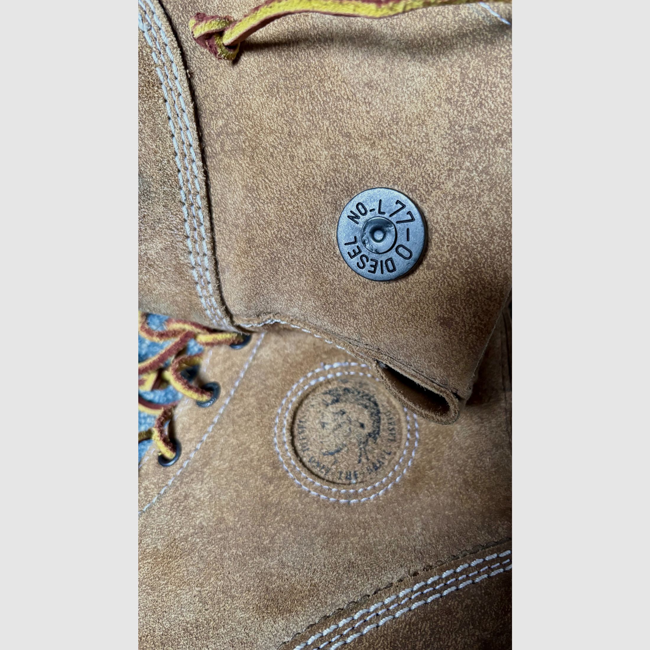 Safari boots by DIESEL size 44 Made in Italy