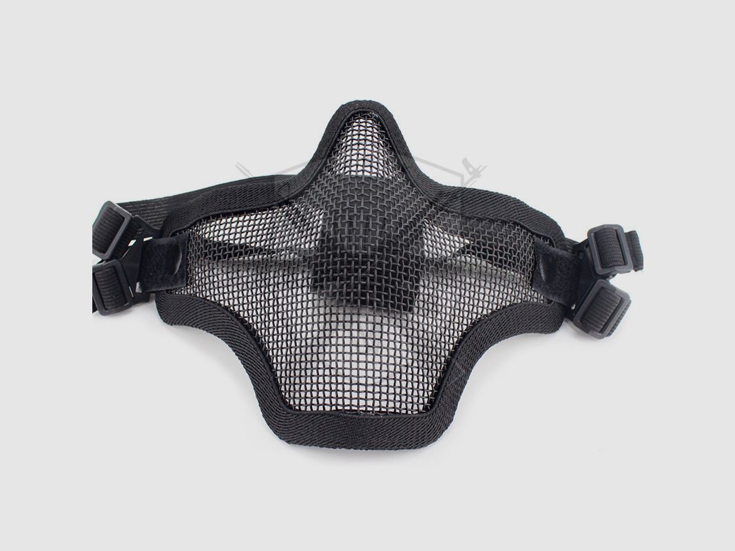 Basic Gittermaske (Schwarz)