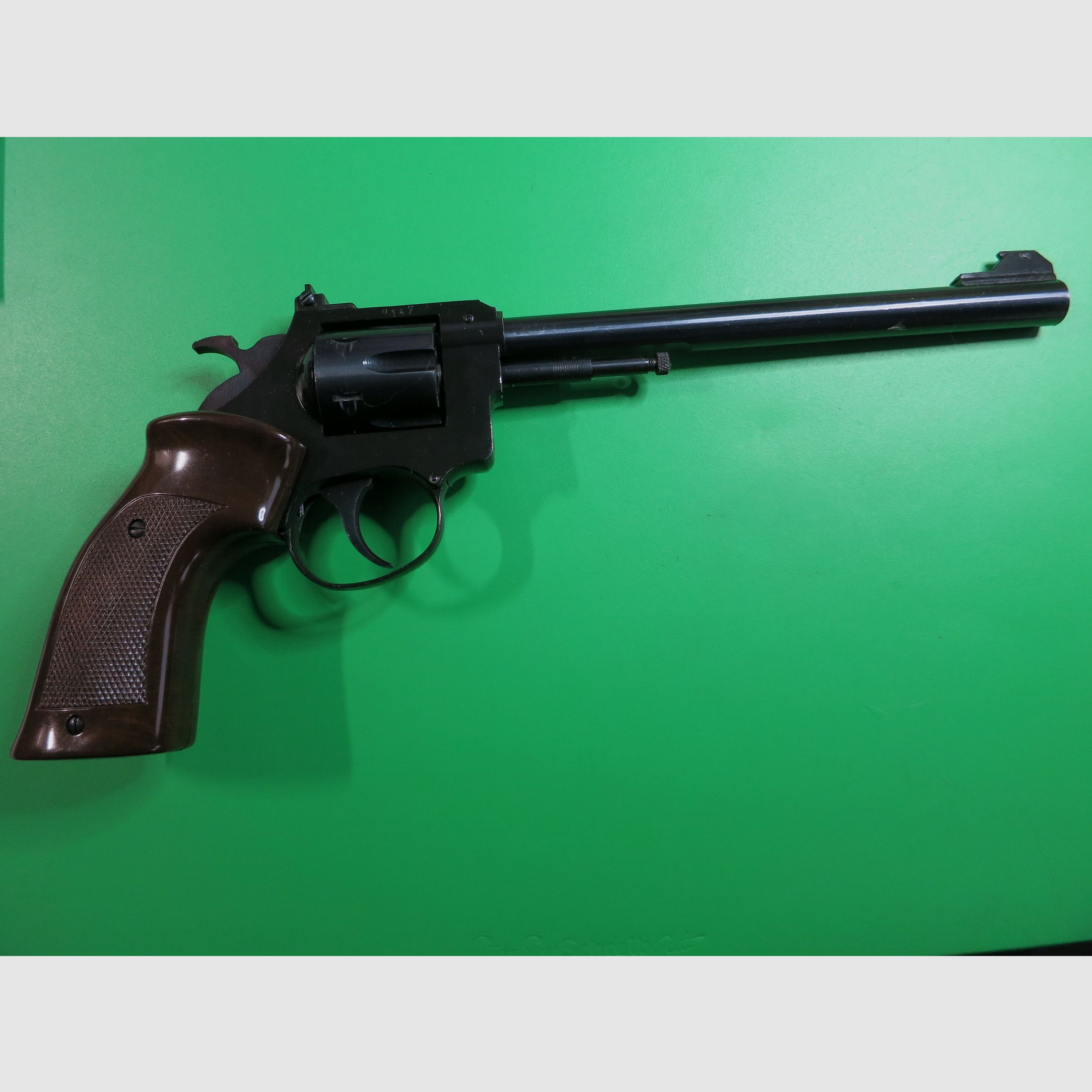 EM-GE Gerstenberger&Eberwein (Gussenstadt) sport revolver, .22lr, 8" barrel #64, image 1 of 13