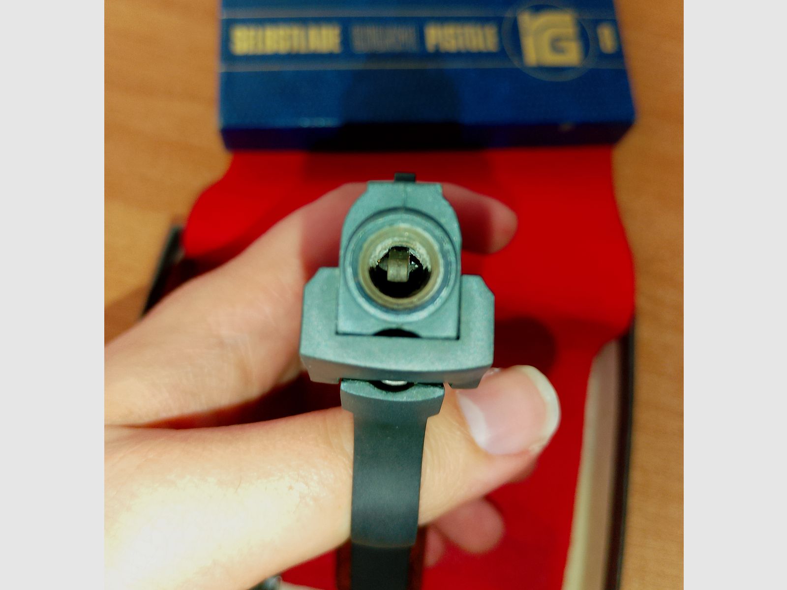 Seltene Röhm RG 8 im Kaliber 8 mm Knall/ PTB 412 mit OVP!