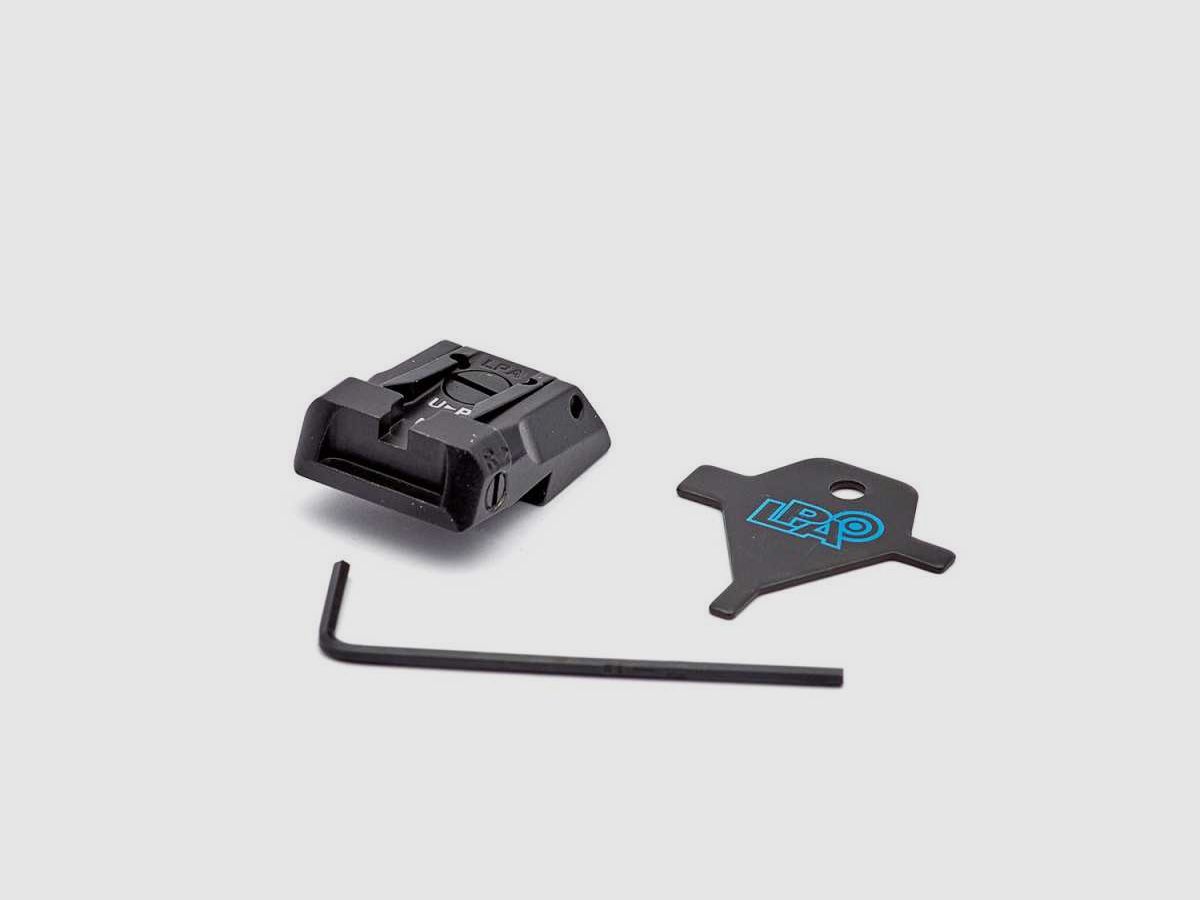 LPA MPS1KB06 Przyrząd tylni do STI Tactical 45 - Colt XSE, zdjęcie 1 z 3