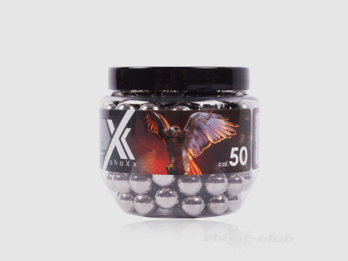 shoXx Falcon palle d'acciaio .50 8,5 g / 12,7 mm / 150 pz