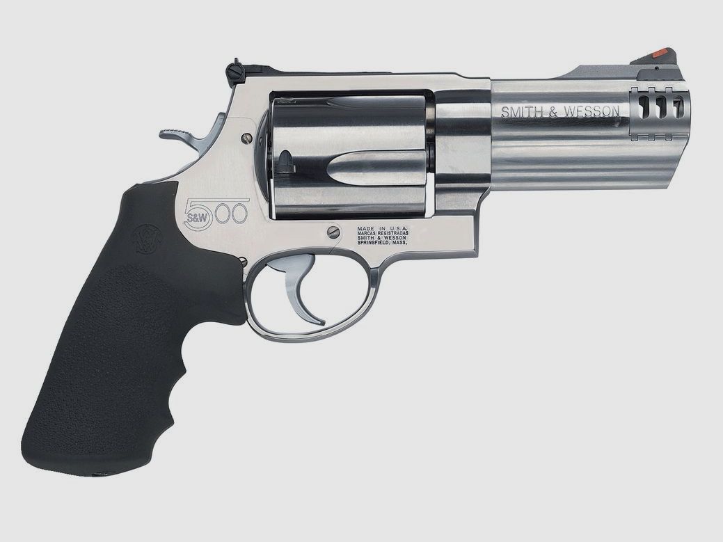 Smith & Wesson Model 500 caliber .500 S&W Magnum 4 inches + compensator