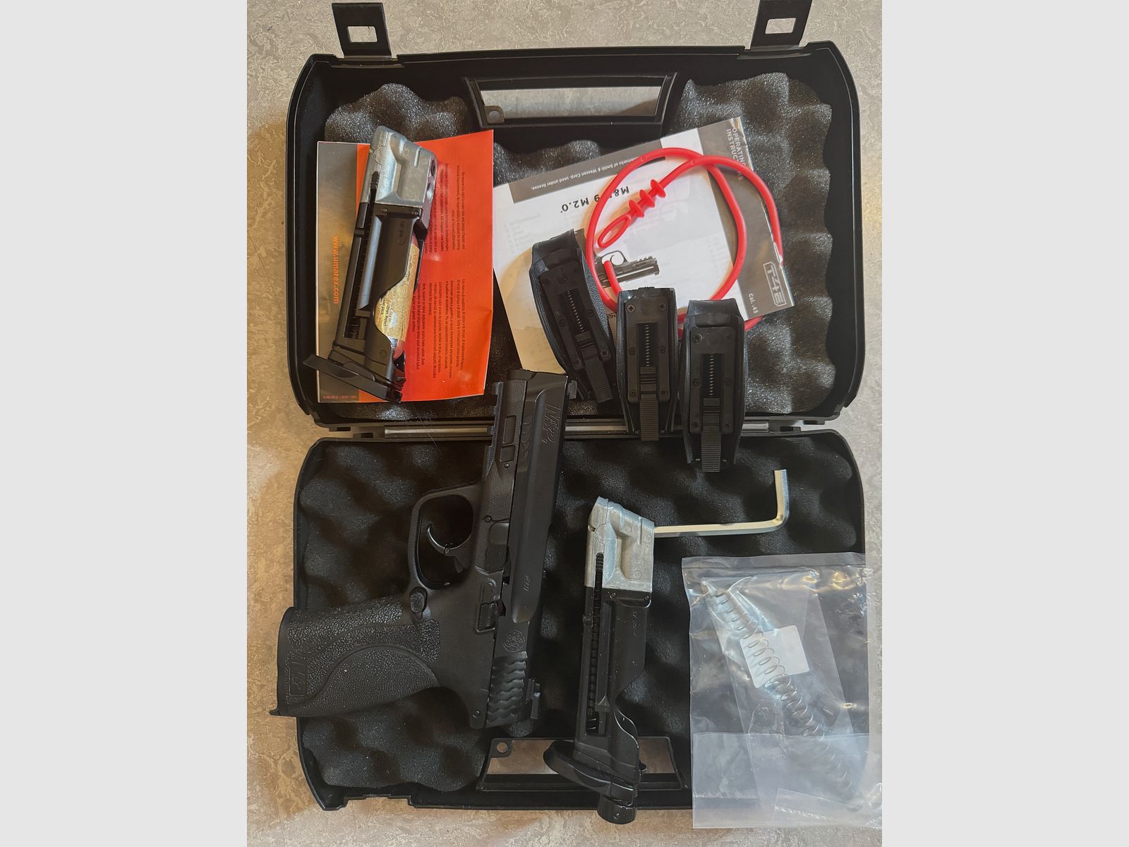 T4E Smith & Wesson M&P9 2.0 RAM cal. .43 inkl. Zubehörpaket